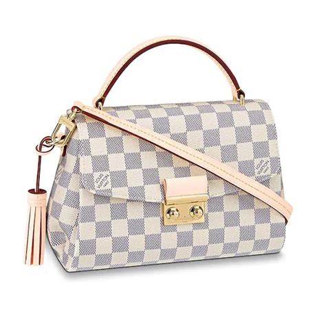 louis vuitton croisette monogram bag|louis vuitton damier azur bag.